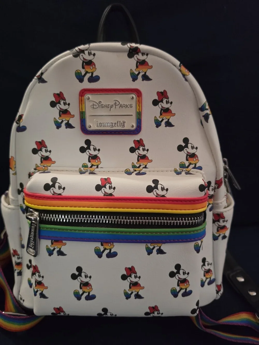 Disney Loungefly Mickey Mouse Pride Mini Backpack